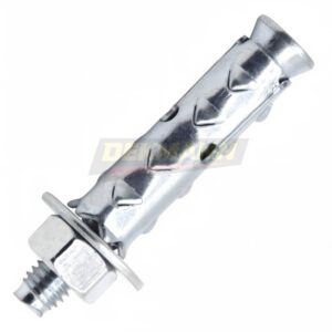 Анкер DEKMANN EM-SHIP 12х60 (М8) с широкой распорной зоной для кирпича и газоблока Zn (120 шт/уп.)