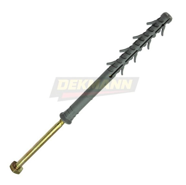 Дюбель фасадный DEKMANN EMDF-RH 10х100 с шурупом с шестигранной головой Zn (50 шт/уп.)