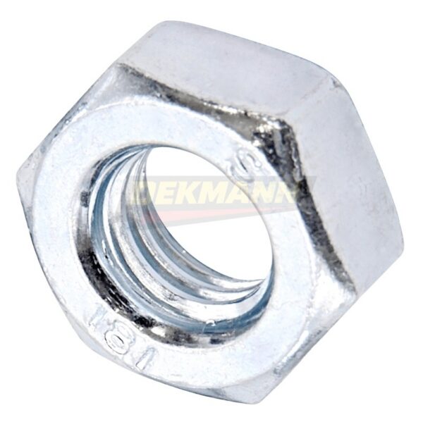 Гайка шестигранная DEKMANN NH M10 кл.пр. 8.0 Zn (250 шт/уп.)