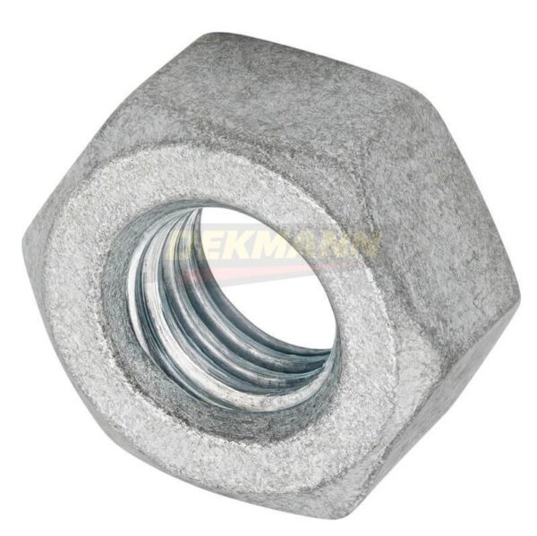 Гайка шестигранная DEKMANN NH HDG M8 (DIN 934) кл.пр. 8.0 HDG (1 шт/уп.)