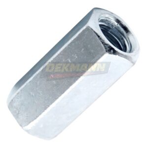 Гайка соединительная DEKMANN NC М12х40 кл.пр. 8.0 Zn (50 шт/уп.)