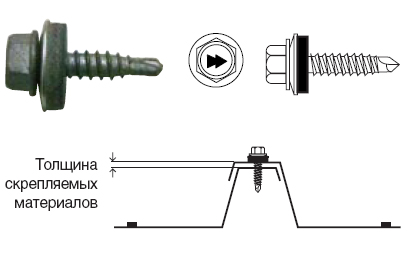 Саморез HARPOON HR-R-Z14 4,8×19