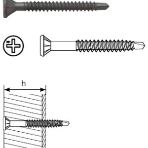 Саморез HARPOON SB 3,9×25