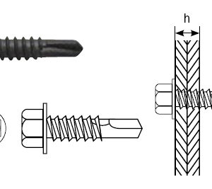 Саморез HARPOON HD-R 4,2×16