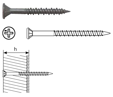 Саморез HARPOON SN 4,2×39