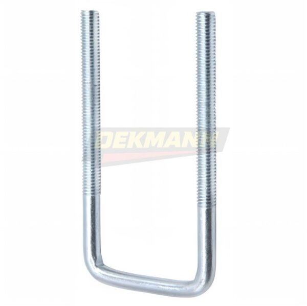 Хомут (скоба) П-образный DEKMANN EMC-P М8х41х100 без гаек Zn (100 шт/уп.)