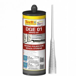 DGE 01 Химический анкер для бетона Tecfi полиэстер, 300 мл (арт. DGE0100300)