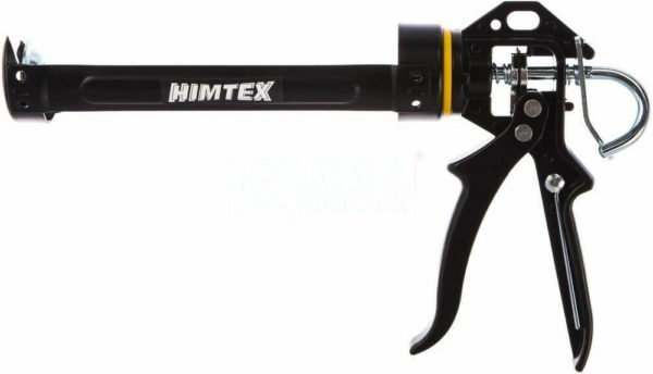 MET300 Пистолет для картриджа HIMTEX для нанесения инжекционной массы сталь, 300 мл (арт. MET300)