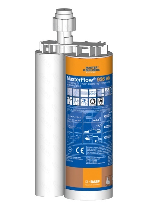 MasterFlow 936 AN Химический анкер Master Builders для высоких нагрузок эпоксидная смола, 385 мл (арт. 936 AN)