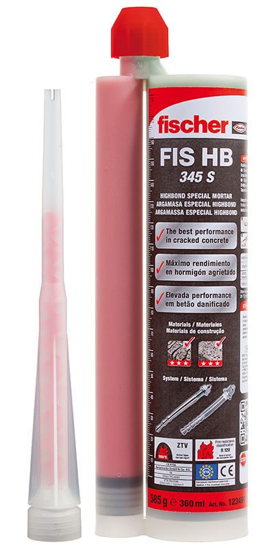 FIS HB Химический анкер fischer для динамических нагрузок, 360 мл (арт. 33211)