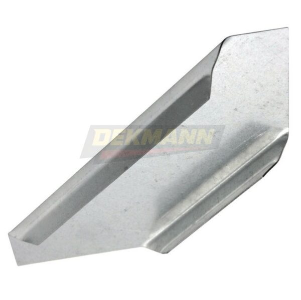 Крышка секции угловой DEKMANN KSU-LK 400х0,7 Zn (1 шт/уп.)