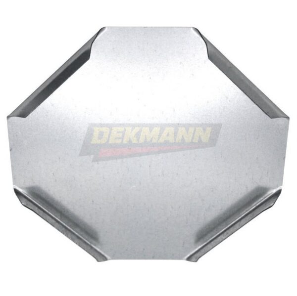 Крышка секции X-образной DEKMANN KSXS-LK 400х0,7 Zn (1 шт/уп.)