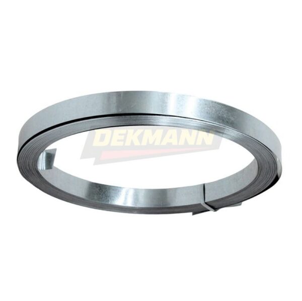 Лента DEKMANN EMP-TAR 20х0,55 (25м) тарная не перфорированная Zn (5 шт/уп.)
