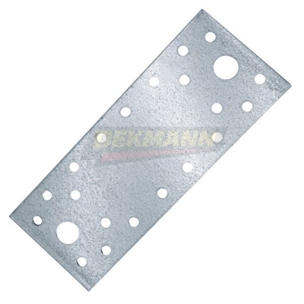 Пластина DEKMANN PK 210х90х2 крепежная Zn (25 шт/уп.)