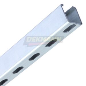 Профиль DEKMANN EMMS P-C 40х40х1,2-3000 монтажный С-образный Zn (1 шт/уп.)