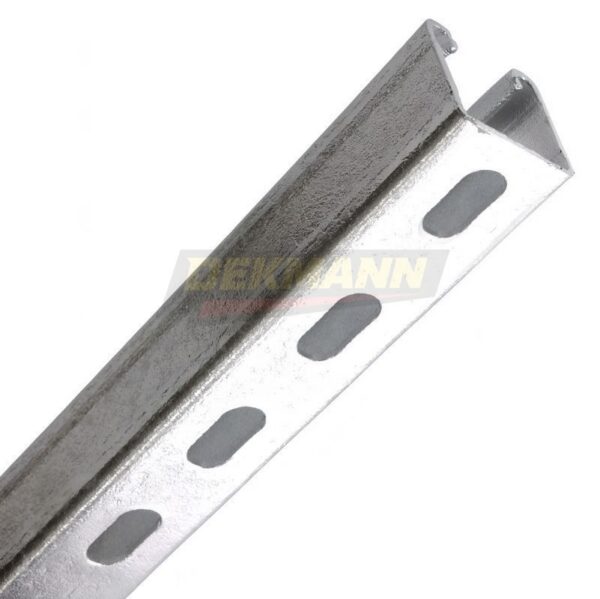 Профиль DEKMANN EMMS P-S HDG 41х41х2-6000 монтажный Strut HDG 40 мкм (1 шт/уп.)