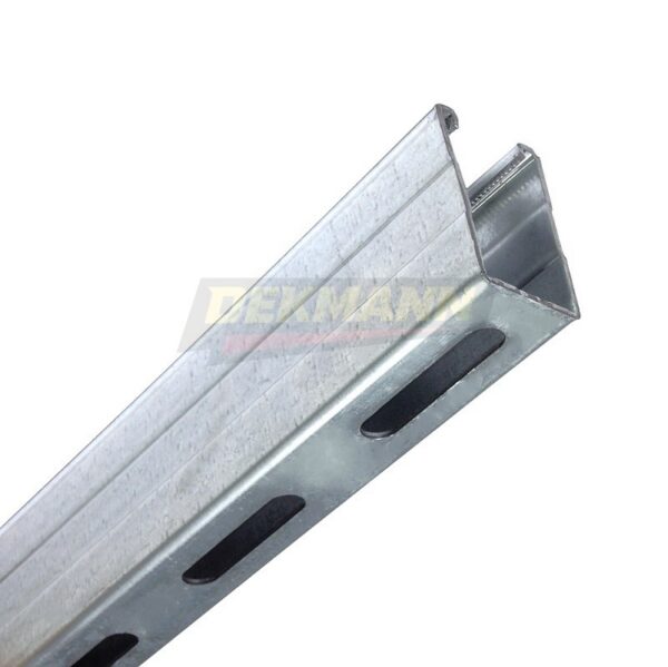 Профиль DEKMANN EMMS P-S 41х62х2,5-3000 монтажный Strut Zn (1 шт/уп.)