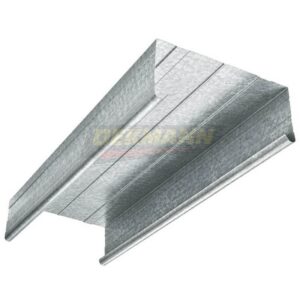 Профиль потолочный (ПП) DEKMANN GKL-PP 60х27х0,6х3000 для гипсокартона Zn (18 шт/уп.)