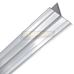 Профиль вертикальный основной Т-образный DEKMANN EMFS-PVO-T 80х50х1,2х3000 для вентилируемого фасада Zn (1 шт/уп.)