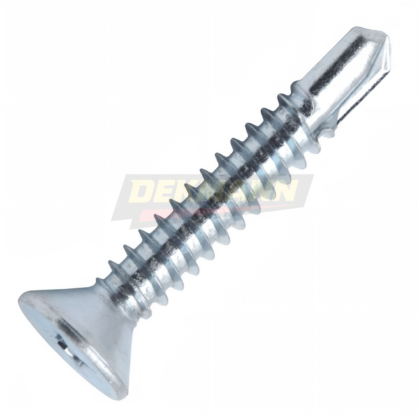 Саморез DEKMANN EMS-DIN 7504P 6,3х45 со сверлом и потайной головой Zn (250 шт/уп.)