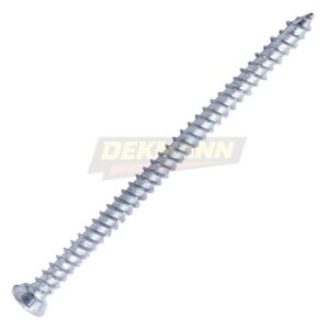 Саморез шуруп НАГЕЛЬ DEKMANN EMS-NZ 7,5х112 по бетону Zn (200 шт/уп.)