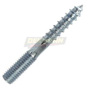 Саморез ШУРУП-ШПИЛЬКА DEKMANN EMS-P М8х90 сантехническая шлиц TORX Zn (100 шт/уп.)
