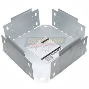 Секция Х-обр. симметричная DEKMANN SXS-LK 100х200х0,7 Zn (1 шт/уп.)