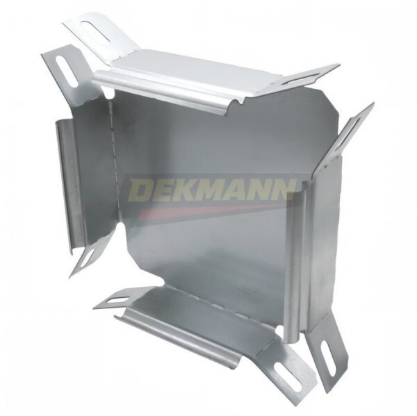 Секция Х-обр. симметричная DEKMANN SXS-LK 50х150х0,7 Zn (1 шт/уп.)