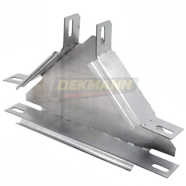 Секция Т-обр. симметричная DEKMANN STS-LK 50х50х0,7 лотка кабельного замкового Zn (1 шт/уп.)