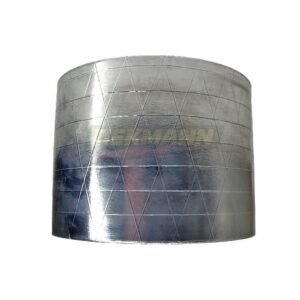 Скотч алюминиевый армированный DEKMANN EMAL-R 100 мм (40м) монтажный (12 шт/уп.)