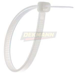 Стяжка кабельная DEKMANN EMS-W 4,8х350 белая нейлон 6.6 (100 шт/уп.)