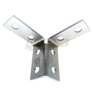 Уголок 3D DEKMANN EMMS 3D18 41 для монтажного профиля Zn (40 шт/уп.)