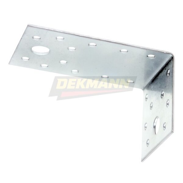 Уголок DEKMANN KUAS 150х60х90х2 асимметричный Zn (25 шт/уп.)