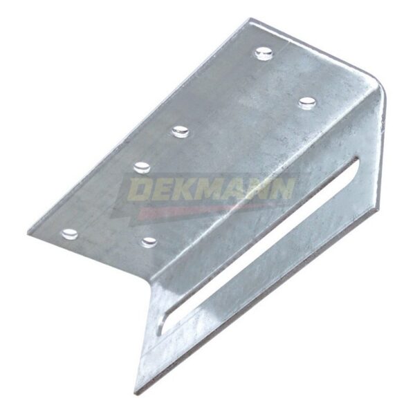 Уголок DEKMANN KUC 40х40х120х2 скользящий Zn (50 шт/уп.)