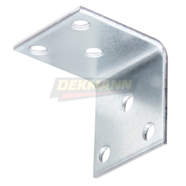 Уголок DEKMANN KUR 40х40х40х2 равносторонний Zn (100 шт/уп.)