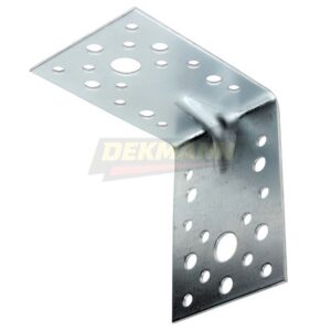 Уголок DEKMANN KUU 130х130х100х2 усиленный Zn (25 шт/уп.)