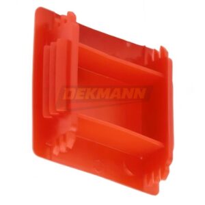 Заглушка DEKMANN EMMS PS 41х41 для монтажного профиля пластик (50 шт/уп.)