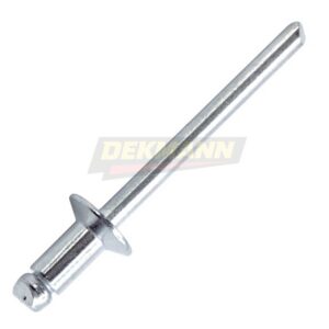 Заклепка вытяжная DEKMANN EMZV-H 4,0х10 St/St с потайной шляпкой St/St (1000 шт/уп.)