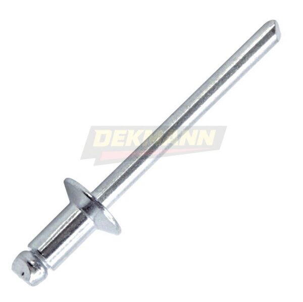 Заклепка вытяжная DEKMANN EMZV-H 4,0х10 St/St с потайной шляпкой St/St (1000 шт/уп.)